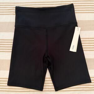 Aqua Athletic NWT ($58) | black bike workout shorts | size small